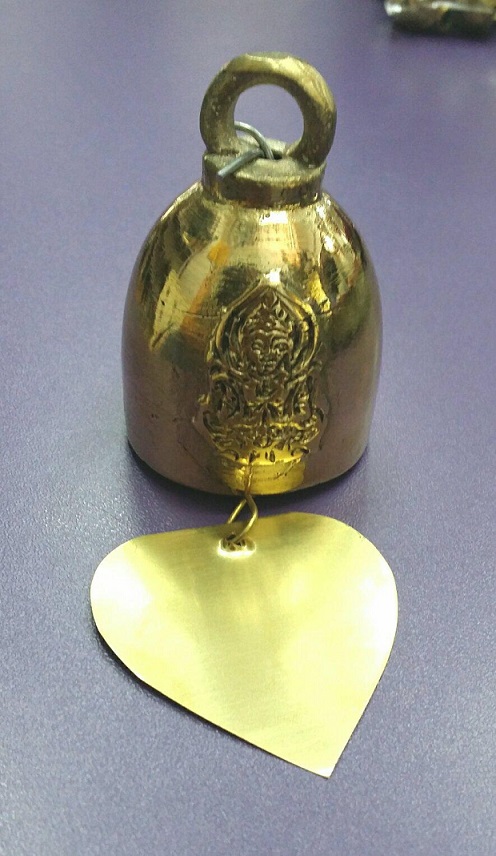 รูปภาพที่1 ของสินค้า : ระฆังวัดทองเหลือง(8 cm) 