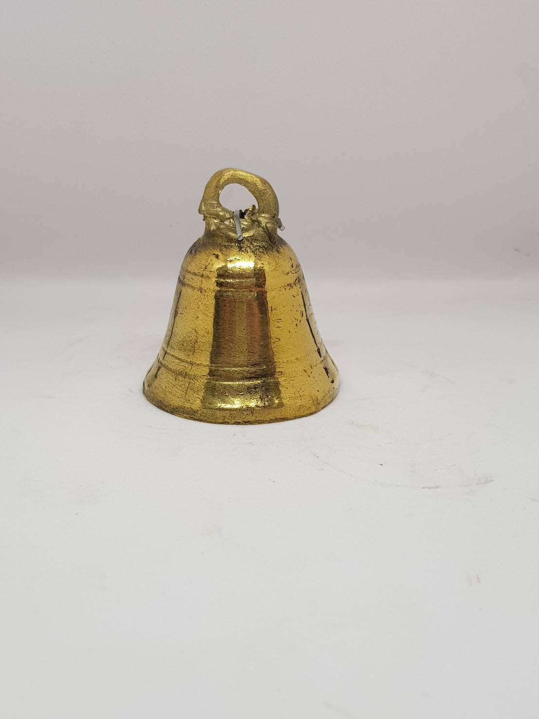 รูปภาพที่1 ของสินค้า : R086 ระฆังทองเหลืองเล็กปากบาน (4.5cm) 