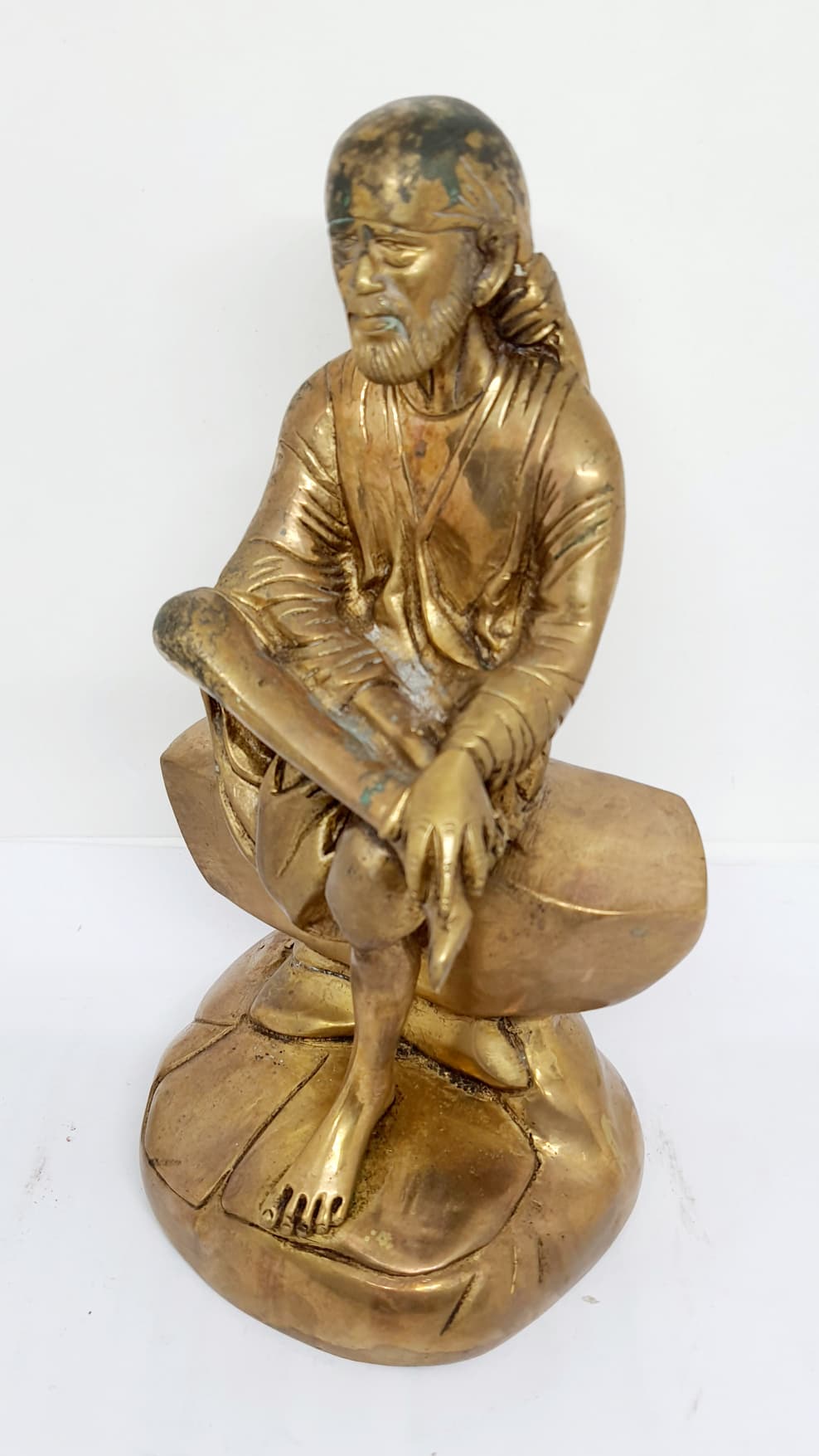 รูปภาพที่1 ของสินค้า : TP320 ไสบาบา (Sai Baba) เนื้อทองเหลืองอินเดีย 