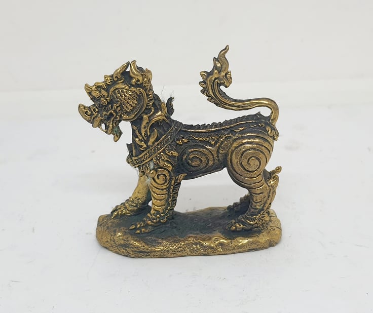 รูปภาพที่1 ของสินค้า : A065 สิงห์ไทยทองเหลืองขนาดเล็ก 