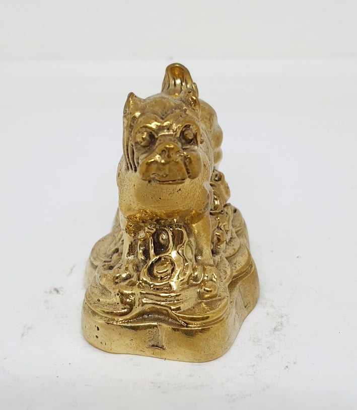 รูปภาพที่1 ของสินค้า : A079 หมา(จอ) 12 ราศี ทองเหลือง 