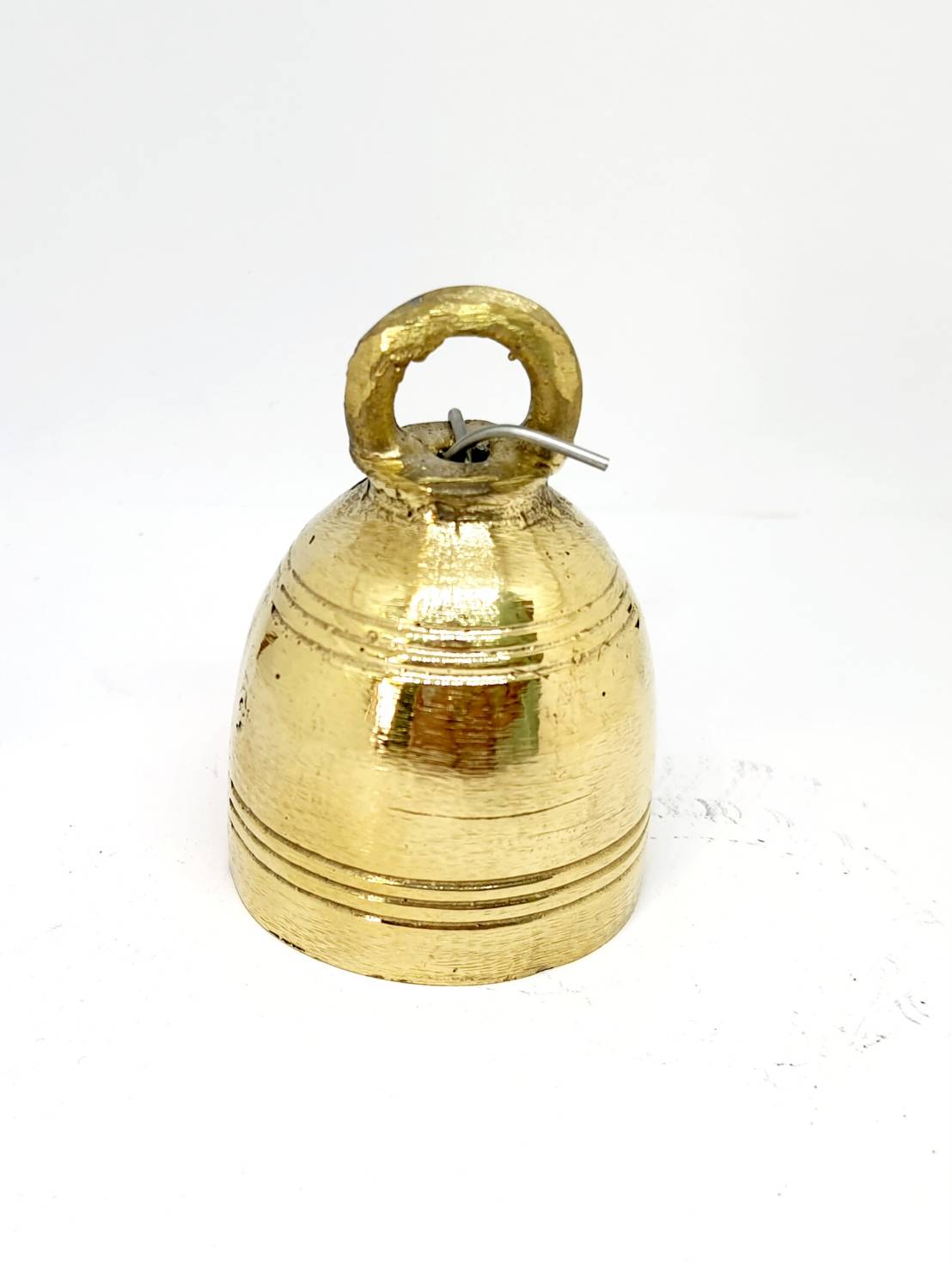 รูปภาพที่1 ของสินค้า : R087 ระฆังทองเหลืองเล็กกลม (3 cm) 