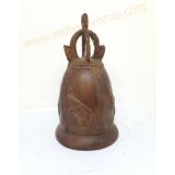 R046 ระฆังทองเหลือง ลายช้าง R046 ระฆังทองเหลือง ลายช้าง