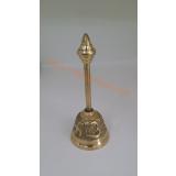 HB037 กระดิ่งทองเหลืองด้ามจับโอม สวัสดิกะ HB037 กระดิ่งทองเหลืองด้ามจับโอม สวัสดิกะ