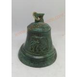 R131 ระฆังทองเหลืองปากบานลายช้าง R131 ระฆังทองเหลืองปากบานลายช้าง