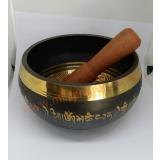 S007 ขันสวดมนต์ทิเบต(ขันวน) 14 cm พร้อมไม้วน S007 ขันสวดมนต์ทิเบต(ขันวน) 14 cm พร้อมไม้วน