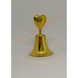 HB001 กระดิ่งทองเหลืองด้ามจับหัวใจ HB001 กระดิ่งทองเหลืองด้ามจับหัวใจ