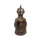 R090 ระฆังทองเหลือง ลายช้าง 3 เศียร R090 ระฆังทองเหลือง ลายช้าง 3 เศียร