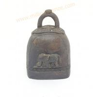 R049 ระฆังทองเหลือง ลายช้าง  R049 ระฆังทองเหลือง ลายช้าง