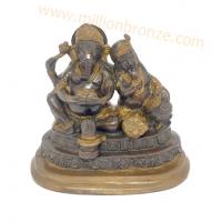 PI006 พระพิฆเนศวร เนื้อทองเหลืองอินเดีย  PI006 พระพิฆเนศวร เนื้อทองเหลืองอินเดีย