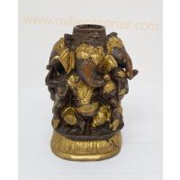 PI035 พระพิฆเนศวร เนื้อทองเหลืองอินเดีย  PI035 พระพิฆเนศวร เนื้อทองเหลืองอินเดีย