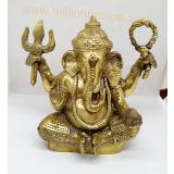 PT001 พระพิฆเนศวร เนื้อทองเหลือง PT001 พระพิฆเนศวร เนื้อทองเหลือง