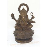 PT003 พระพิฆเนศวร เนื้อทองเหลือง  PT003 พระพิฆเนศวร เนื้อทองเหลือง