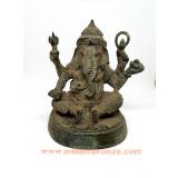 PT004 พระพิฆเนศวร เนื้อทองเหลือง PT004 พระพิฆเนศวร เนื้อทองเหลือง