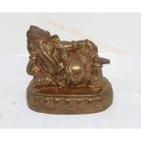 PT014 พระพิฆเนศวรทำสีน้ำตาล เนื้อทองเหลือง PT014 พระพิฆเนศวรทำสีน้ำตาล เนื้อทองเหลือง