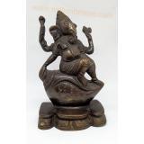 PI070 พระพิฆเนศวร เนื้อทองเหลืองอินเดีย PI070 พระพิฆเนศวร เนื้อทองเหลืองอินเดีย