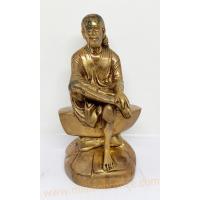 TP320 ไสบาบา (Sai Baba) เนื้อทองเหลืองอินเดีย  TP320 ไสบาบา (Sai Baba) เนื้อทองเหลืองอินเดีย