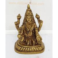 TP322 พระแม่ลักษมี เนื้อทองเหลืองอินเดีย  TP322 พระแม่ลักษมี เนื้อทองเหลืองอินเดีย