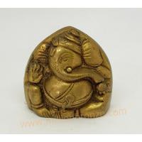 PI007 พระพิฆเนศวร เนื้อทองเหลืองอินเดีย  PI007 พระพิฆเนศวร เนื้อทองเหลืองอินเดีย