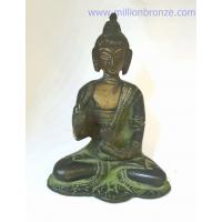 TP054 พระพุทธเจ้านั่งประทานพร เนื้อทองเหลืองอินเดีย  TP054 พระพุทธเจ้านั่งประทานพร เนื้อทองเหลืองอินเดีย