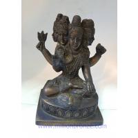 TP059 พระศิวะ 5 เศียร เนื้อทองเหลืองอินเดีย  TP059 พระศิวะ 5 เศียร เนื้อทองเหลืองอินเดีย