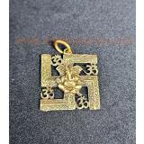 Z010 จี้องค์พระพิฆเนศวรบนสวัสดิกะ Z010 จี้องค์พระพิฆเนศวรบนสวัสดิกะ