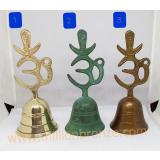 HB036 กระดิ่งทองเหลืองด้ามจับโอม(ราคาต่ออัน) HB036 กระดิ่งทองเหลืองด้ามจับโอม(ราคาต่ออัน)