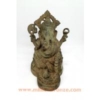 PT002 พระพิฆเนศวรปางโปรยเงิน เนื้อทองเหลือง  PT002 พระพิฆเนศวรปางโปรยเงิน เนื้อทองเหลือง