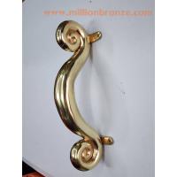 H085ที่จับประตูเรียบงานทองเหลือง  H085ที่จับประตูเรียบงานทองเหลือง