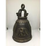 R012 ระฆังทองเหลืองลายช้าง R012 ระฆังทองเหลืองลายช้าง