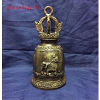 R033 ระฆังทองเหลืองลายช้าง  R033 ระฆังทองเหลืองลายช้าง