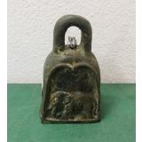 R120 กระดิ่งเล็กทองเหลืองลายช้าง R120 กระดิ่งเล็กทองเหลืองลายช้าง